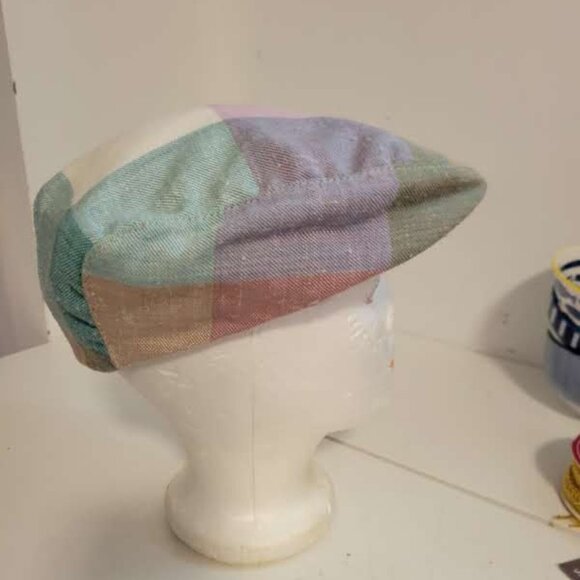 Vintage Gentleman's Ivy Cap in Light Pastel Colors - Picture 1 of 5